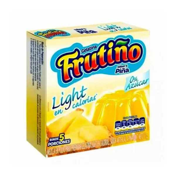 GELATINA FRUTINO 0 AZUCAR PINA 11.5 G UND