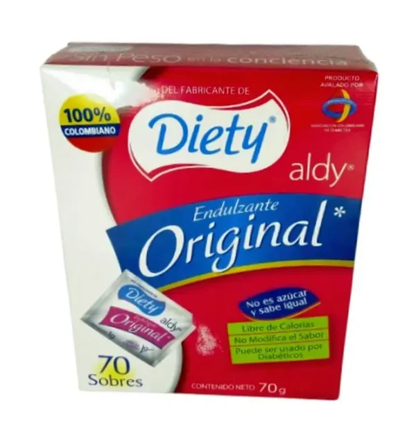 ENDULZ ORIGINAL DIETY  70 SOB UND