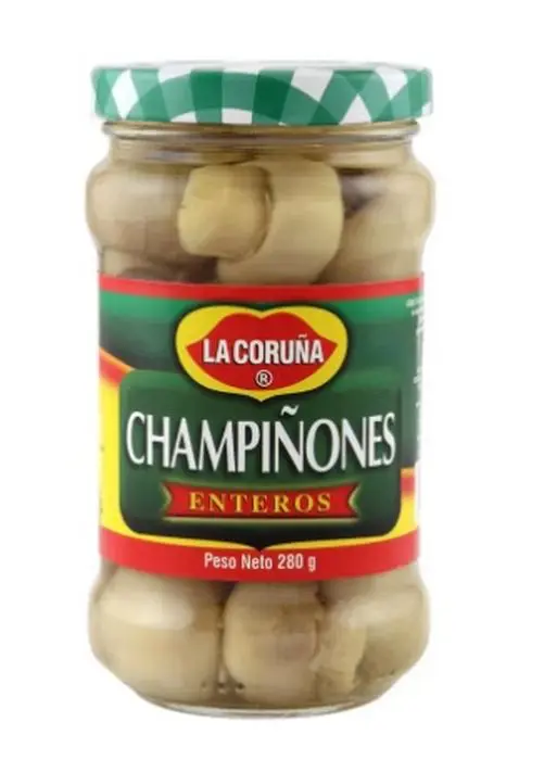 CHAMPINONES ENTEROS LA CORUNA 280 G UND