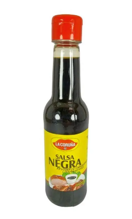 SALSA NEGRA LA CORUNA 155 ML UND