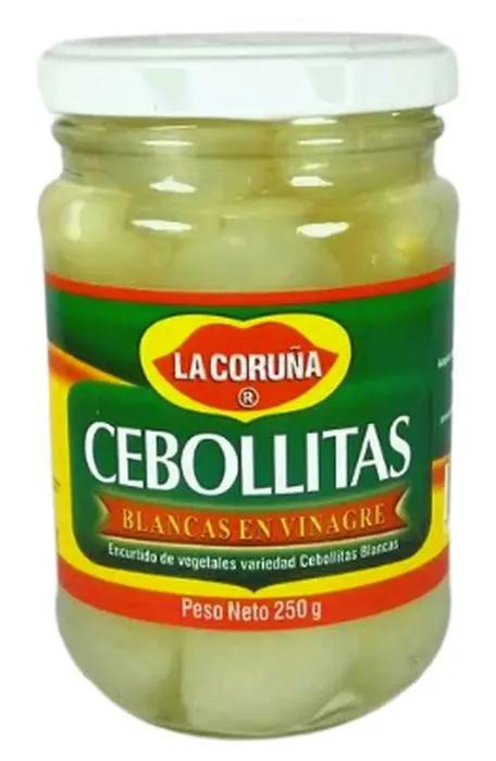 CEBOLLITAS BLANCA/VI LA CORUNA 250 GR UND