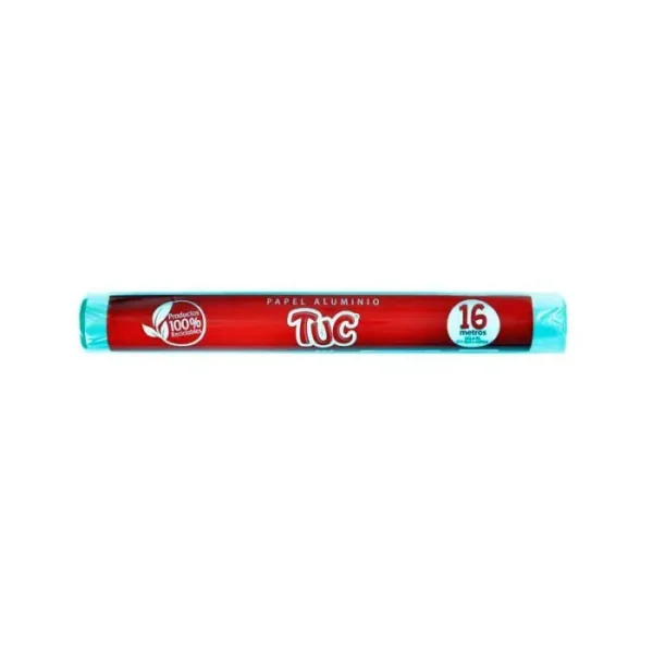 PAPEL ALUMINIO TUC 16 M UND