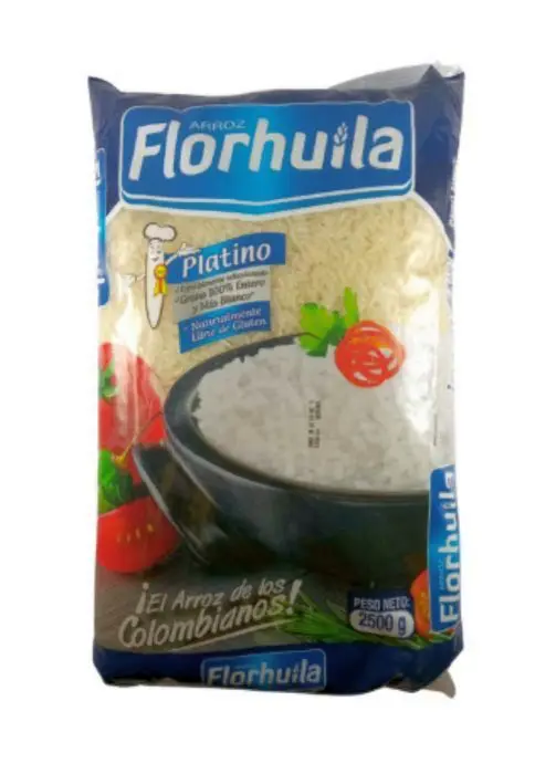 ARROZ PLATINO  FLORHUILA 2500 GR UND