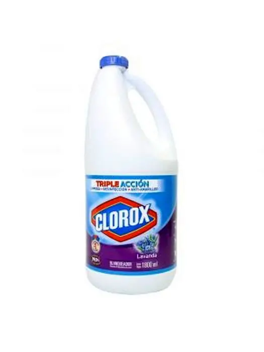 BLANQUEADOR CLOROX FLORES LAVANDA 1800ML UND
