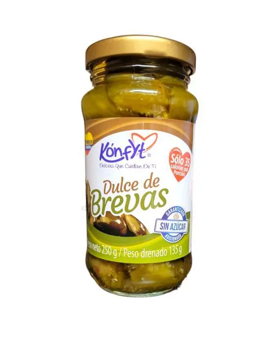 DULCE DE BREVAS KONFYT 250 G UND