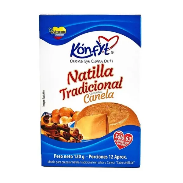NATILLA KONFYT CANELA 120 GR UND