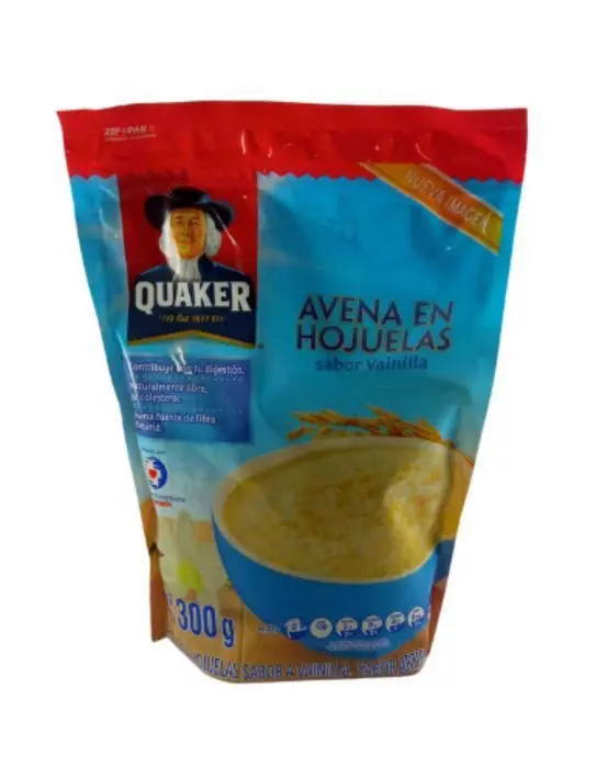 AVENA MOLIDA QUAKER VAINILLA 300 GR UND