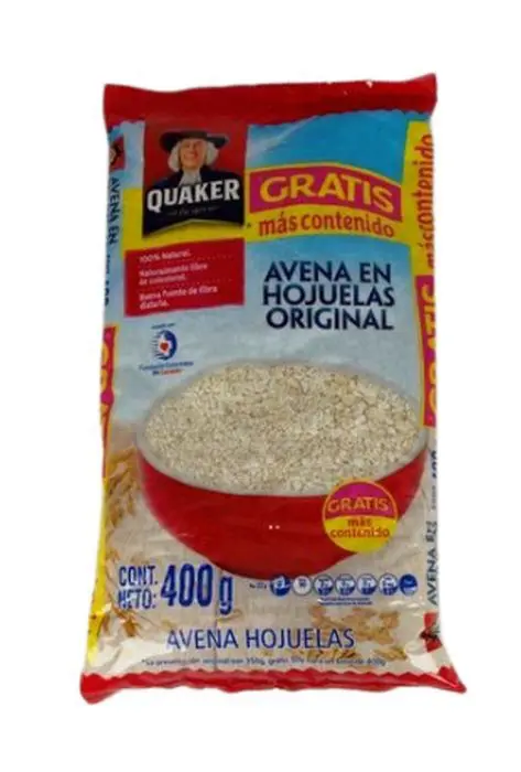 AVENA HOJUELAS QUAKER 400 GR UND