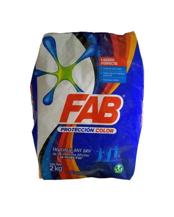 DETERG POLVO FAB PROTECCION COLOR 2000 G UND