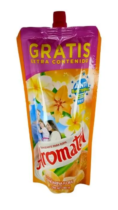SUAVIZANTE AROMATEL MANDARINA FLORAL 400 UND