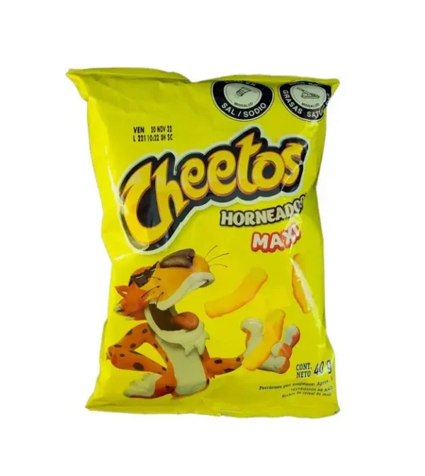 PASABO CHEETOS HORNEADOS MAXI 40 G UND