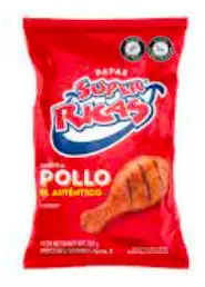 PAPAS FRITAS SUPER RICAS POLLO 205 G UND