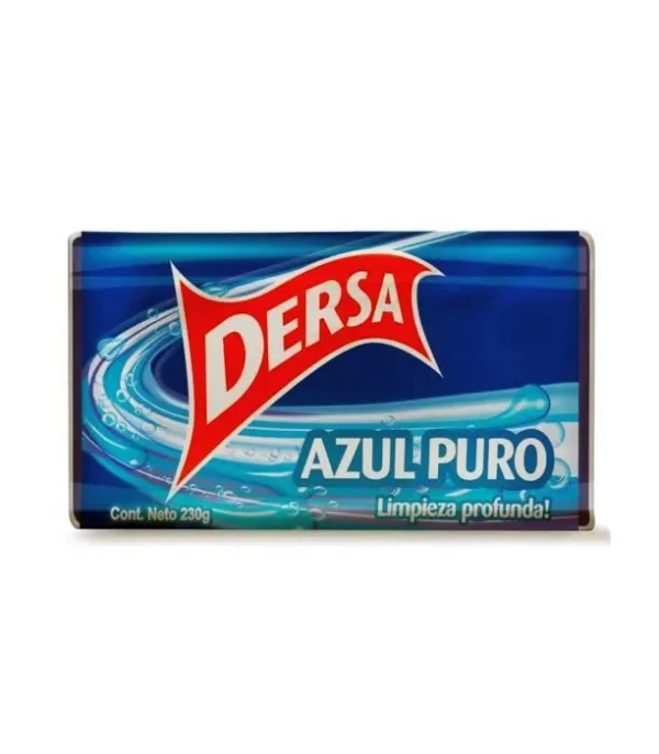 JABON BARRA DERSA AZUL PURO 230 G UND