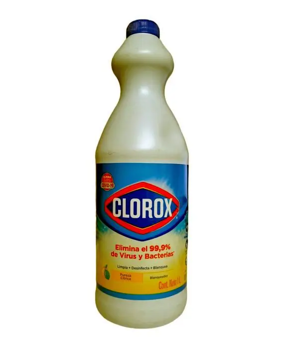 BLANQUEADOR CLOROX PUREZA CITRICA 1000ML UND