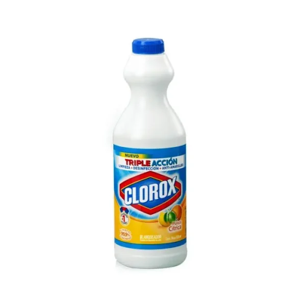 BLANQUEADOR CLOROX PUREZA CITRICA 530 ML UND