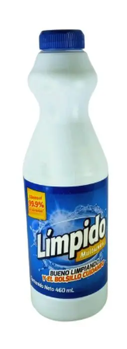 BLANQUEADOR LIMPIDO 460 ML UND
