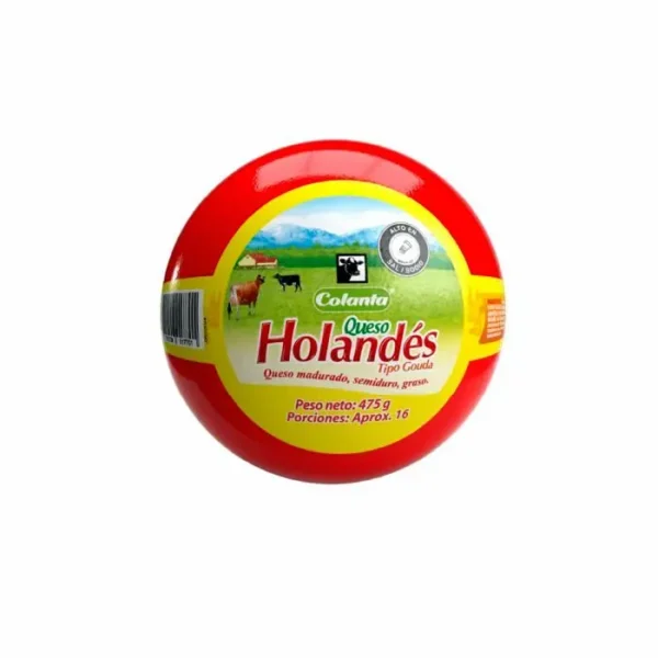 QUESO HOLANDES COLANTA 475 GR UND