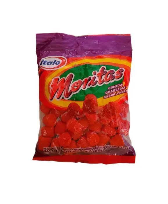 GOMAS  MORITAS ITALO 200 GR UND