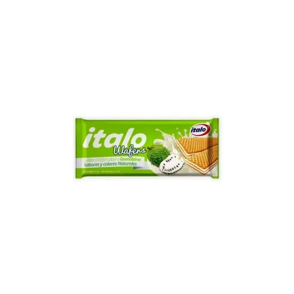 GALLETA WAFER ITALO GUANABANA 117 G UND