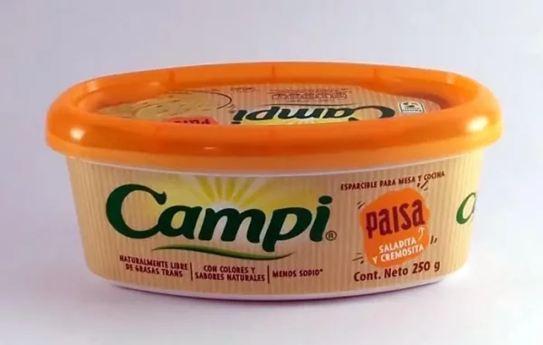 MANTEQUILLA CAMPI PAISA 250 GR UND