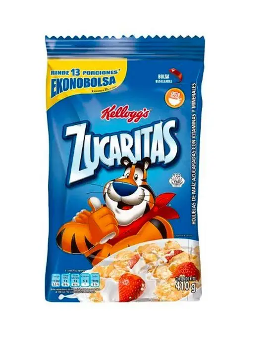 CEREAL KELLOGGS ZUCARITAS 410 G UND