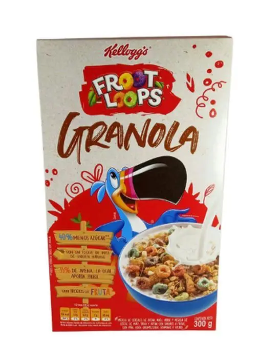 CEREAL FROOT LOOPS GRANOLA 300 GR UND