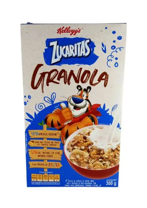 CEREAL ZUCARITAS GRANOLA 300 GR UND