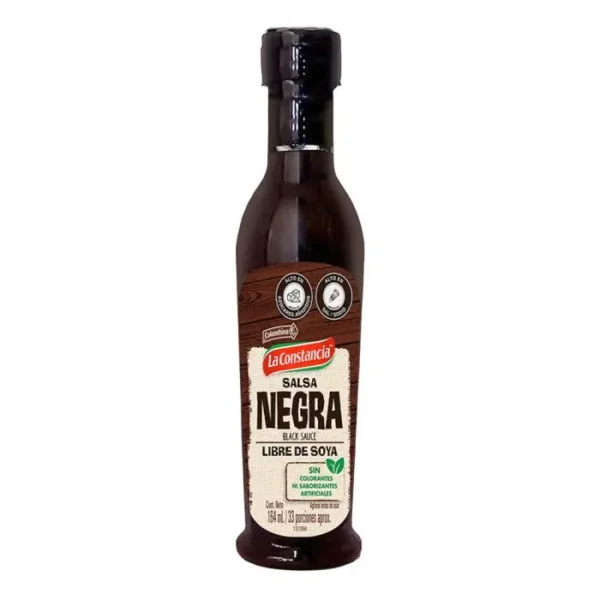 SALSA NEGRA LA CONSTANCIA 164 ML UND