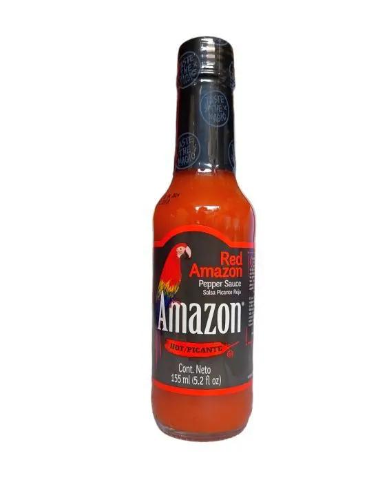 SALSA AJI AMAZON ROJO PICANTE 155 ML UND
