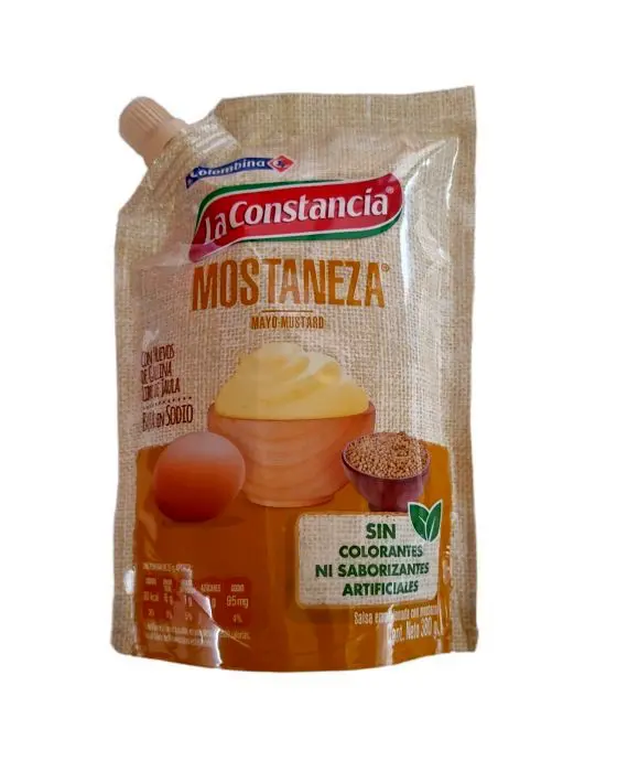 SALSA MOSTANEZA LA CONSTANCIA 380 G UND