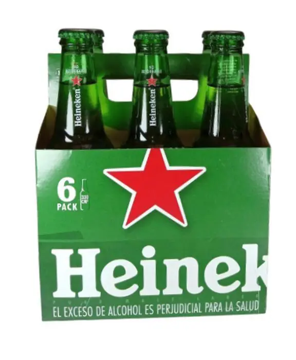 CERVEZA HEINEKEN BOT 330 ML 6 UND