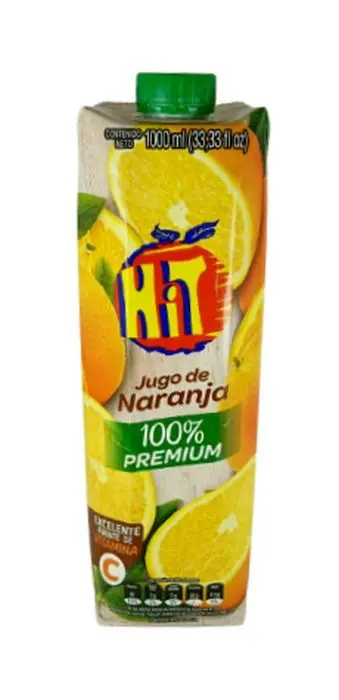 JUGO HIT NARANJA PREMIUM 1000 ML UND