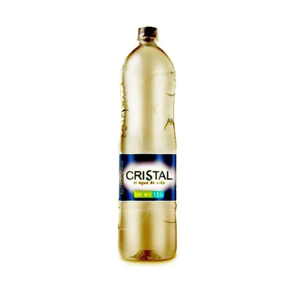 AGUA CRISTAL BOTL 1.5 LT UND