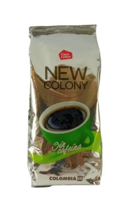 CAFE NEW COLONY SIN CAFI 400 GR UND