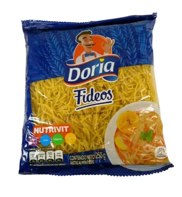 PASTA RIGATONI DORIA 250 GR UND