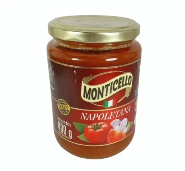 SALSA NAPOLITANA MONTICELLO 400 GR UND