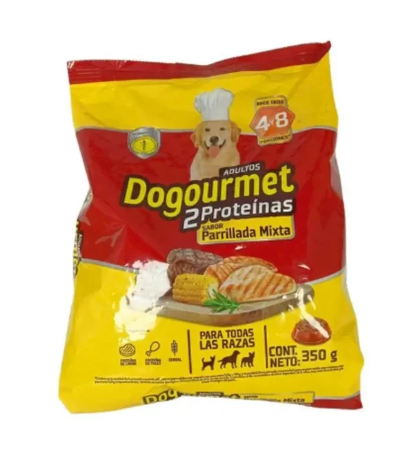 ALIMEN PE DOGOURMET ADULT PARRILLA 350 G UND