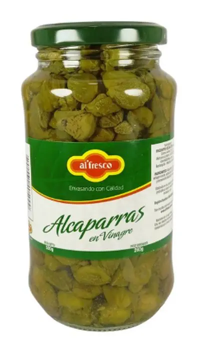 ALCAPARRA ALFRESCO EN VINAGRE 500 ML UND