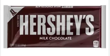 CHOCOLATINA HERSHEYS MILK CHOCOLATE 124G UND