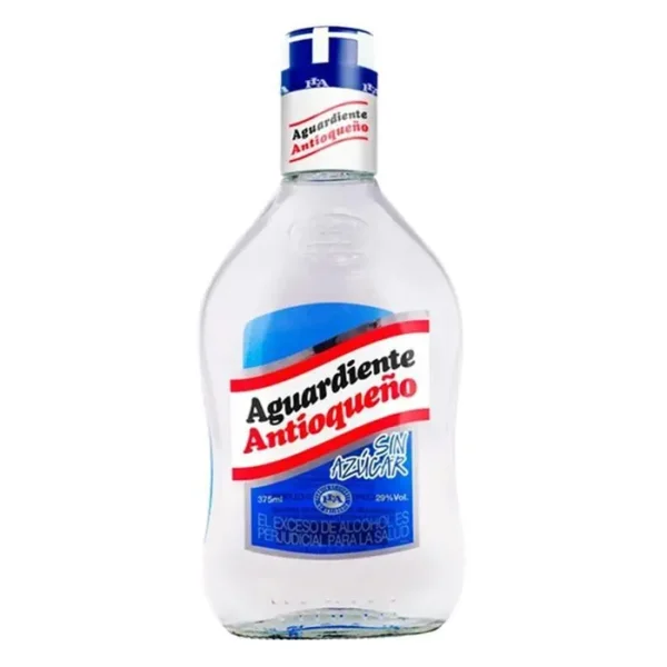 AGUARDIENTE SIN AZUCAR ANTIOQUENO 375 ML UND