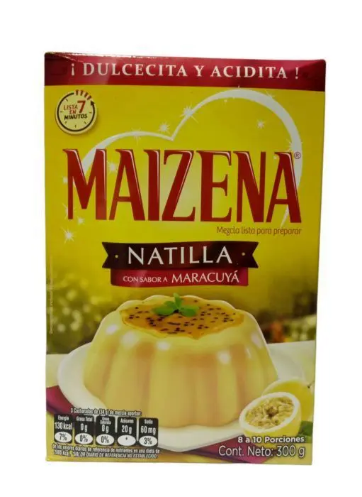 NATILLA MAIZENA MARACUYA 300 G UND