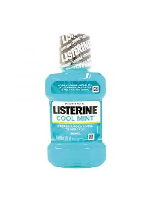 ENJUAGUE BUCAL COOL MINT LISTERINE 180ML UND