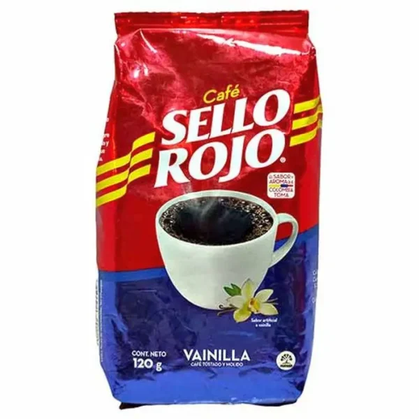 CAFE SELLO ROJO VAINILLA 120 GR UND