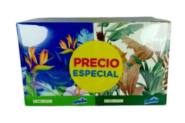 PANUELOS TRIPLE HOJA FAMILIA 60 U 2 UND