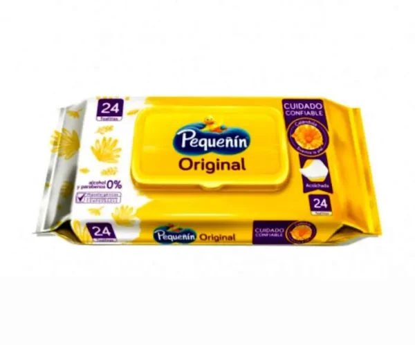 TOALLITAS HUMEDAS PEQUENIN ORIGINAL 24 U UND
