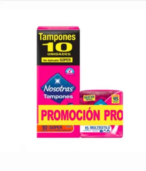 PROTECTORES MULTIESTILO 15U+TAMPONES 10U UND
