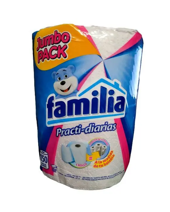 TOALLAS FAMILIA BASICA 3 U UND