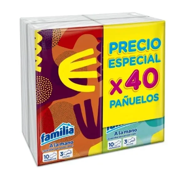 PANUELOS FAMILIA S/AROMA PG 3 LL4  4 U UND