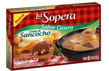 CREMA LA SOPERA MEZCLA 85 GR UND