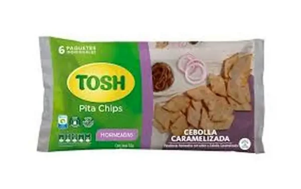 PASABO PITA CHIPS TOSH CEBOLLA 25 G 6 UND